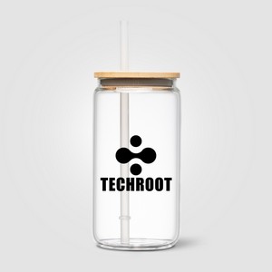 Cádiz Glass Bamboo Lid Tumbler - 17 oz.