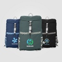 Tilden Recycled T400 Polyester Laptop Utility Backpack - 20L - Heat Transfer