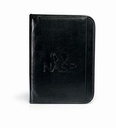 Vintage Leather Padfolio - Black