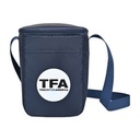 Arlo Recycled rPET 6 Can Lunch Cooler - Navy