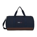 Ivy Recycled Cotton Barrel Duffel - AWARE™ - Navy