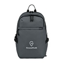 Renew Recycled rPET Computer Backpack - AWARE™ - Durango Grey