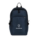 Renew Recycled rPET Computer Backpack - AWARE™ - Navy