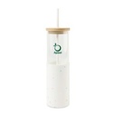 Aviana™ Journey Glass Tumbler with Straw - 20 Oz - Confetti