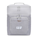 Parkview Recycled rPETBackpack Cooler - Greystone