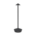 Pyramid Rechargeable LED Table Lamp - Black