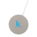 Auden Aluminum Wireless Charging Pad - Sliver
