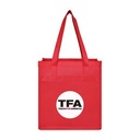 Arlo Recycled rPET Deluxe Shopper - Red