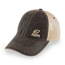 Merrimack Hat Co.® Austin Vintage Trucker - Black-Tan