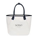 Market Street Tapered Carryall Tote - Navy