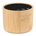 Reed Circle Bamboo Wireless Speaker - Bamboo