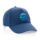Impact 5 Panel 280gr Recycled Cotton Cap - AWARE™ - Navy