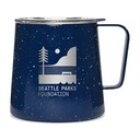 MiiR® Grounded Camp Cup - 12 Oz. - Blue Speckle Gloss