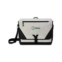 Peak Recycled rPET Laptop Messenger Bag - Quiet Grey