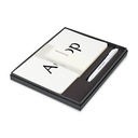 Moleskine® Large Volant and GO Pen Gift Set - White