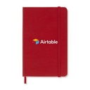 Moleskine® Hard Cover Ruled Pocket Notebook - Scarlet Red