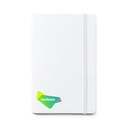 Moleskine® Hard Cover Ruled Large Notebook - White