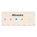 Recycled Milk Carton Sticky Notes & Ruler Pad