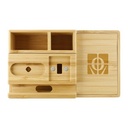 Bamboo Fast Wireless Charging Dock Station