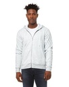BELLA+CANVAS® Unisex Sponge Fleece Full-Zip Hooded Sweatshirt