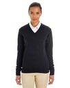 Harriton® Women's Pilbloc V-Neck Sweater