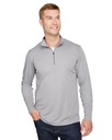 Team 365® Men's Zone Sonic Heather Performance Quarter-Zip Pullover