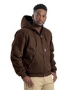 Berne® Apparel Men's Heartland Washed Cotton Duck Hooded Jacket