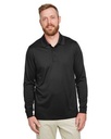 Harriton® Men's Tall Advantage Long Sleeve Snag Protection Plus IL Polo