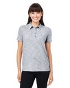 North End® Women's Eclipse Jacquard Polo