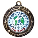 Digistock Medals - Shooting Star Border with 2" DIA Insert