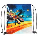 210D Drawstring Bag 2 Sides Full Color Printed: 14" x 17"