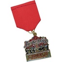 Fiesta Medals - 1 3/4" W x 1 3/4" H x 1/16" D