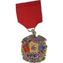 Fiesta Medals - 2 1/4" W x 2 1/4" H x 1/16" D