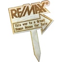 Custom Wood Garden Stakes - 3" W x 10" H x 1/4" D