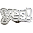 Diestruck Sandblasted Lapel Pins - Iron 1 1/4" W x 1 1/4" H