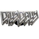Diestruck Sandblasted Lapel Pins - Iron 1 1/2" W x 1 1/2" H