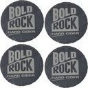 Custom Slate Coaster - 4 Piece Set Round