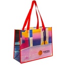 Laminated Non Woven Polypropylene Tote: 16" W x 12" H x 6" D