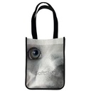 Laminated Non Woven Polypropylene Tote: 9" W x 11.5" H x 4" D