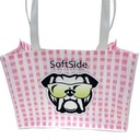 80G PET Tote Bag : 16" W x 12" H x 6" D