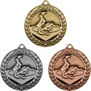 Stock Small Academic & Sports Laurel Medals - Wrestling