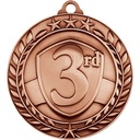 Stock Small Academic & Sports Laurel Medals - 3rd Place