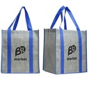 Heathered Jumbo Non-Woven Tote