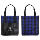 Lumberjack Plaid Laminated Tote