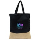 Quetico 8 oz Cotton And Jute Tote Bag: Premium: Premium