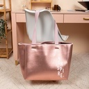 Large Metallic Neoprene All Day Tote