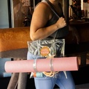 Main Squeeze Yoga Tote - Clear Vinyl