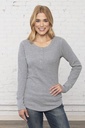 ATC™ ESACTIVE® Vintage Thermal Long Sleeve Ladies' Henley
