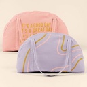 Somewhere Tote - Colored Canvas