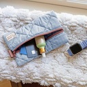 Small Zip Front Pouch (Puff Puff)